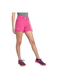 Szorty damskie Kilpi Bree. Kolor: różowy. Materiał: nylon. Sezon: lato. Sport: turystyka piesza #1
