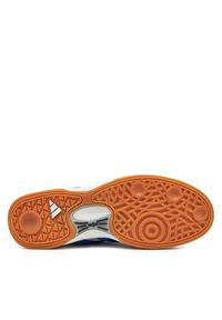 Adidas - adidas Buty halowe Spezialist JS0240 Szary. Kolor: szary. Materiał: zamsz, skóra
