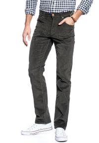 Wrangler - SPODNIE MĘSKIE WRANGLER ARIZONA MOSS GREEN W12OEC221 112126327