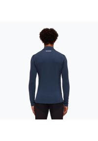 Bluza trekkingowa męska Mammut Aenergy ML Half Zip Pull. Kolor: niebieski