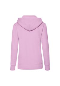 FRUIT OF THE LOOM - Bluza Damska Z Kapturem. Typ kołnierza: kaptur. Kolor: różowy