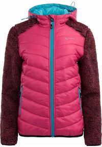 Munkees - Kurtka McKees Cargana Thermo Fuchsia M dla Kobiet - Elegancka i Ciepła. Kolor: różowy. Materiał: polar. Sezon: wiosna, jesień. Sport: turystyka piesza