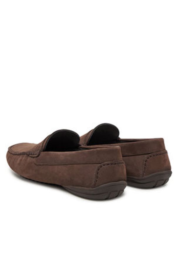 Pollini Mokasyny SB10402G0MUV0301 Brązowy. Kolor: brązowy. Materiał: nubuk, skóra