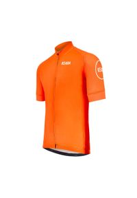 KEADA SPORTS - Damska koszulka kolarska z krótkim rękawem – Pomarańczowa. Kolor: pomarańczowy. Długość rękawa: krótki rękaw. Długość: krótkie. Sport: kolarstwo