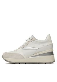 Geox Sneakersy D Zosma D368LA 08504 C1000 Biały. Kolor: biały #5