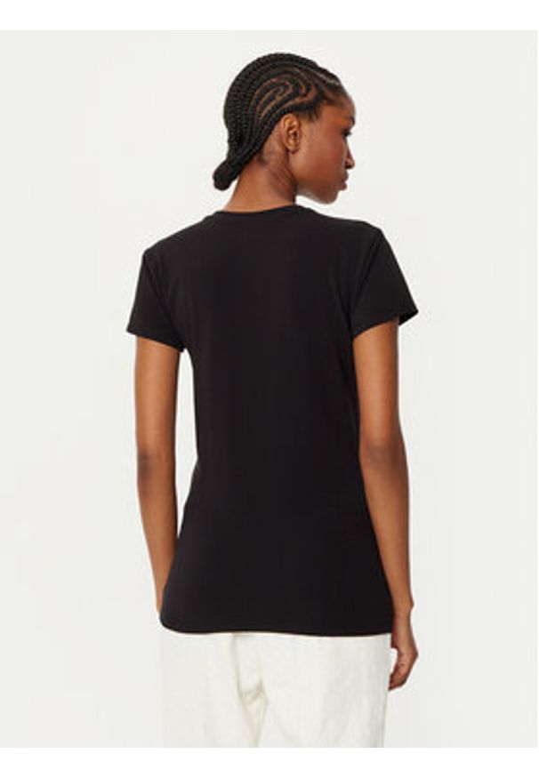 Armani Exchange T-Shirt XW000105 AF11929 UC001 Czarny Slim Fit. Kolor: czarny. Materiał: bawełna