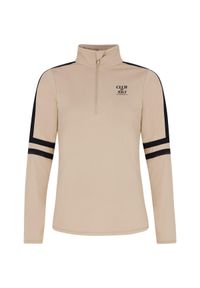 Damski polar 1/4 zip Protest Prue. Kolor: brązowy. Materiał: polar. Sezon: zima. Sport: narciarstwo