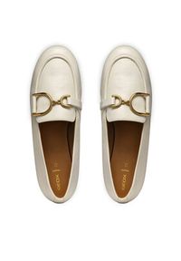 Geox Loafersy D Palmaria D45MUJ 000TU C1122 Beżowy. Kolor: beżowy. Materiał: skóra