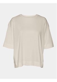 Vero Moda T-Shirt Didde 10301183 Beżowy Loose Fit. Kolor: beżowy. Materiał: bawełna #3