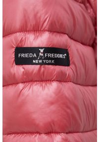 Frieda & Freddies Kurtka damska kolor różowy przejściowa. Okazja: na co dzień. Typ kołnierza: kaptur. Kolor: różowy. Materiał: materiał. Styl: casual #8