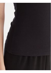 Hunkemöller Top Singlet 302809 Czarny Slim Fit. Kolor: czarny. Materiał: bawełna #5