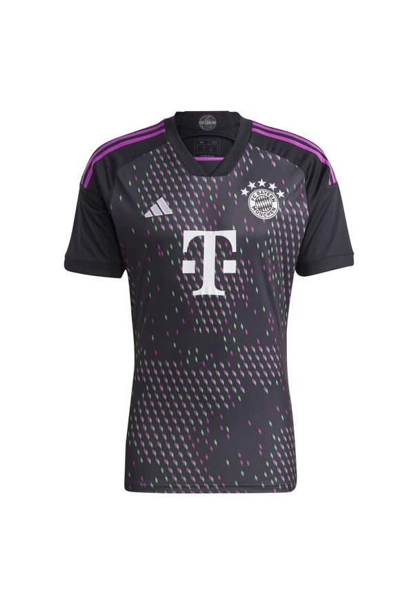 Adidas - Koszulka do piłki nożnej ADIDAS Bayern Monachium dla dorosłych sezon 2023/2024. Materiał: tkanina. Sport: piłka nożna