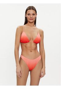 Chantelle Góra od bikini C12VQF Pomarańczowy. Kolor: pomarańczowy. Materiał: syntetyk
