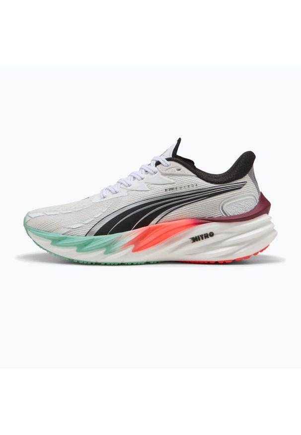 Puma - Buty do biegania damskie PUMA Velocity Nitro 4 Hyrox. Kolor: biały. Sport: bieganie