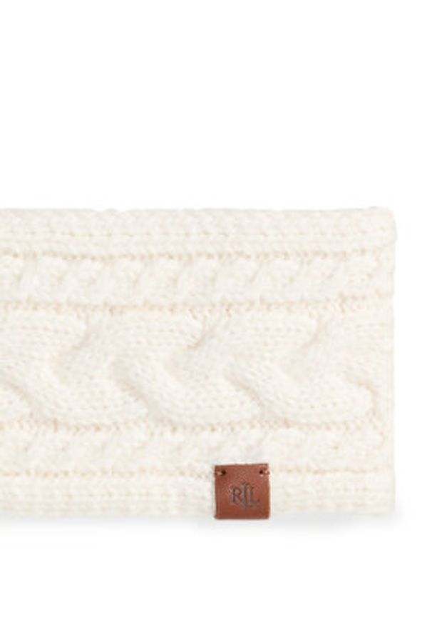 Lauren Ralph Lauren - LAUREN RALPH LAUREN Opaska materiałowa 454P04490001 Écru. Materiał: materiał, poliester