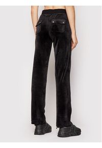 Juicy Couture Spodnie dresowe Del Ray JCAP180 Czarny Regular Fit. Kolor: czarny. Materiał: syntetyk #2