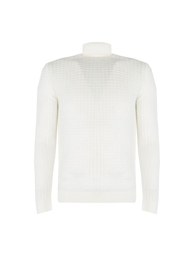 Xagon Man Sweter | A2108 1J 1213 | Mężczyzna | Kremowy. Okazja: na co dzień. Typ kołnierza: golf. Kolor: kremowy. Materiał: wiskoza, akryl, wełna. Styl: casual
