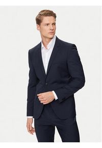 Hugo Garnitur 50450994 Granatowy Extra Slim Fit. Kolor: niebieski #4