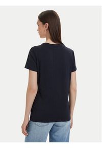 BOSS T-Shirt C_Elove_5 50566827 Granatowy Slim Fit. Kolor: niebieski. Materiał: bawełna #3