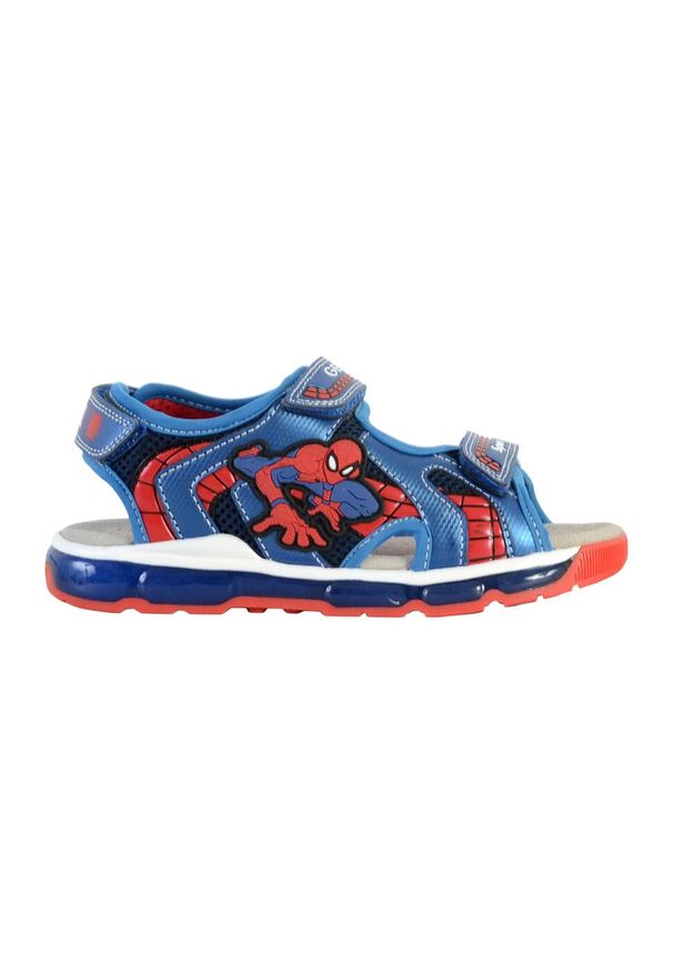 Sandały Geox Model J Sandal Android Boy Kolor Niebieski. Kolor: niebieski. Materiał: tkanina. Sezon: lato