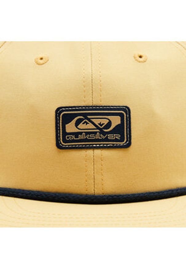 Quiksilver Czapka z daszkiem AQYHA05226 Żółty. Kolor: żółty. Materiał: materiał, poliester