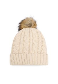 Puccini Czapka CZ2412 Beżowy. Kolor: beżowy. Materiał: materiał #2