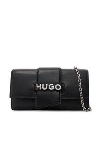 Hugo - HUGO Torebka 50547057 Czarny. Kolor: czarny. Materiał: skórzane #5