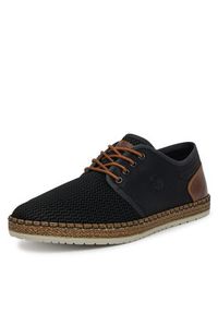 Rieker Półbuty CEO-B5249-00 Czarny. Kolor: czarny. Materiał: materiał #2