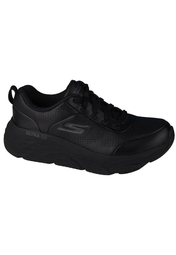 skechers - Buty do chodzenia damskie, Skechers Max Cushioning Elite. Kolor: wielokolorowy, czarny. Sport: turystyka piesza