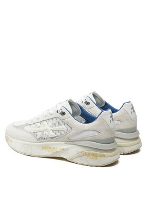 Premiata Sneakersy Moerun VAR 6732 Écru. Materiał: materiał