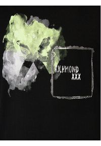 Richmond X T-Shirt Amad UMP24147TS Czarny Regular Fit. Kolor: czarny. Materiał: bawełna