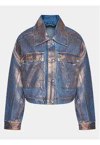 Calvin Klein Jeans Kurtka jeansowa J20J222203 Niebieski Cropped Fit. Kolor: niebieski. Materiał: bawełna #5
