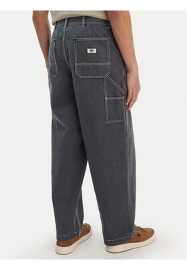 Quiksilver Jeansy Mercury Straight Out EQYNP03325 Szary Wide Leg. Kolor: szary