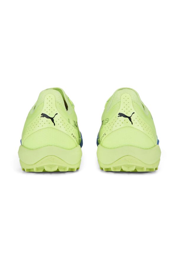 Puma - Buty do piłki nożnej męskie PUMA Ultra Ultimate Cage. Kolor: zielony, wielokolorowy, żółty. Sport: piłka nożna