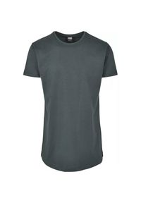 Urban Classics - Męska Długa Koszulka W Kształcie Litery T. Kolor: zielony. Długość: długie. Sport: turystyka piesza #1