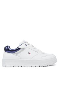 TOMMY HILFIGER - Sneakersy Tommy Hilfiger. Kolor: biały