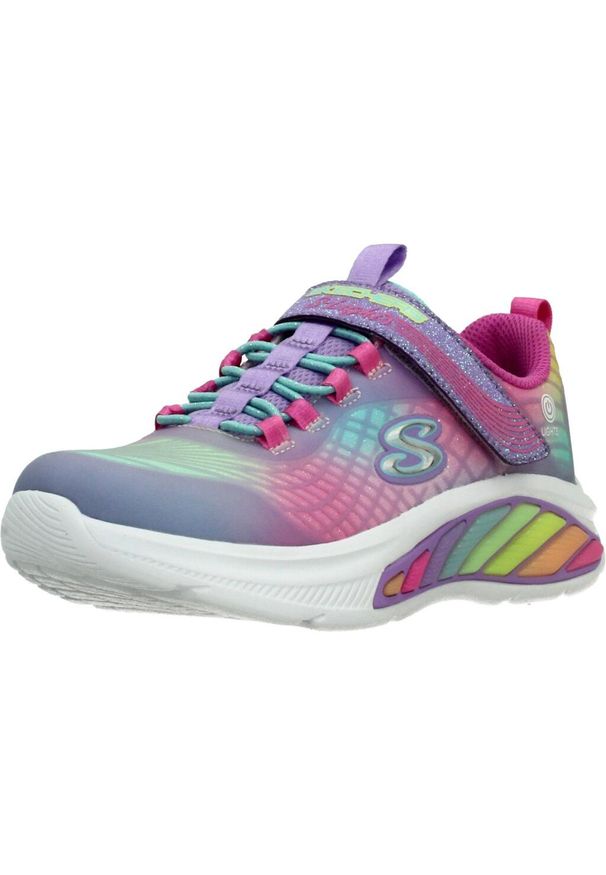 skechers - Buty SKECHERS 303722L Wielokolorowy. Okazja: na co dzień. Kolor: wielokolorowy. Materiał: syntetyk, tkanina