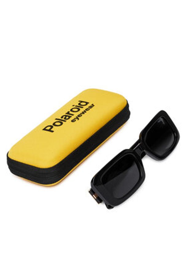 POLAROID - Polaroid Okulary przeciwsłoneczne PLD 6208/S/X Czarny. Kolor: czarny. Materiał: syntetyk