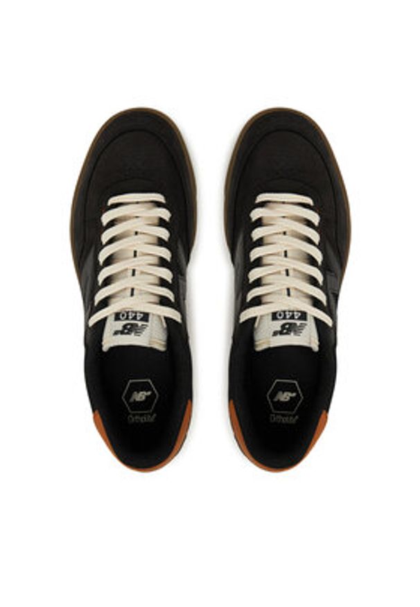New Balance Sneakersy NM440JS2 Czarny. Kolor: czarny. Materiał: skóra, zamsz