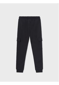 Mayoral Spodnie dresowe 7.520 Czarny Regular Fit. Kolor: czarny. Materiał: bawełna #5