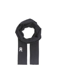TOMMY HILFIGER - Tommy Hilfiger Szal Th Femmine Scarf AW0AW14927 Granatowy. Kolor: niebieski. Materiał: materiał
