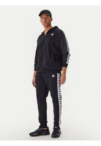 Kappa Bluza Banda Zamin 3 331U3ZW Czarny Regular Fit. Kolor: czarny. Materiał: bawełna #5