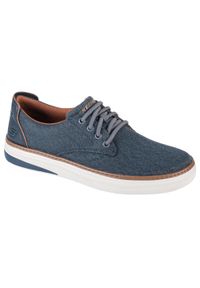 skechers - Adidasy Skechers Hyland - Ratner, Mężczyźni. Kolor: niebieski. Materiał: materiał