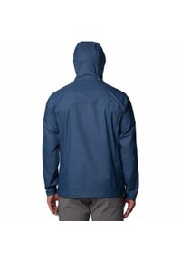 columbia - Kurtka przeciwdeszczowa męska Columbia Watertight II Jacket z kapturem. Typ kołnierza: kaptur. Kolor: niebieski