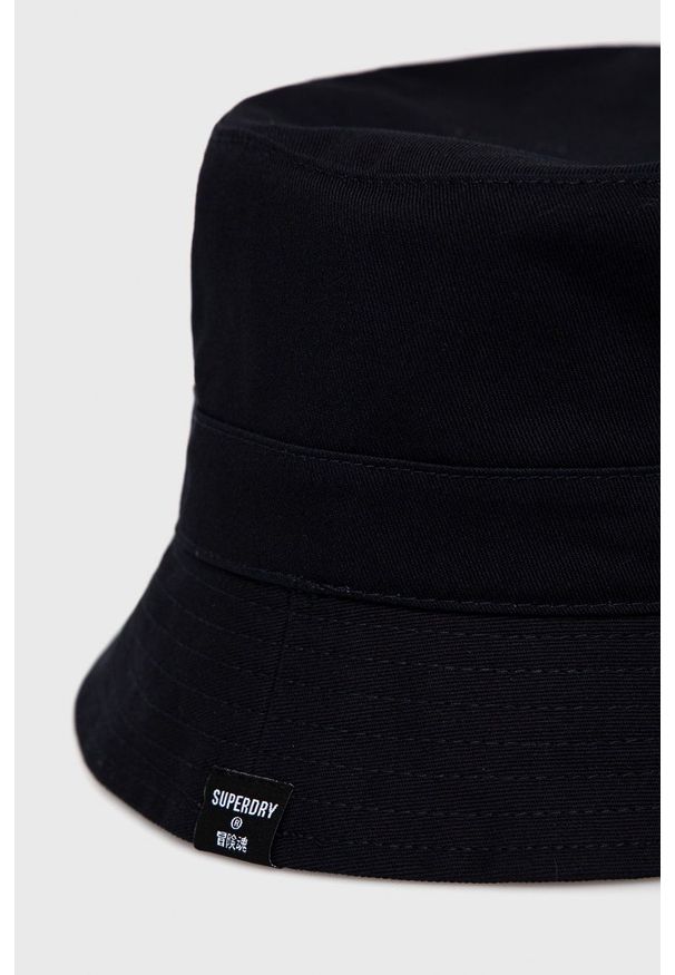 Superdry Kapelusz bawełniany kolor czerwony. Kolor: czerwony. Materiał: bawełna