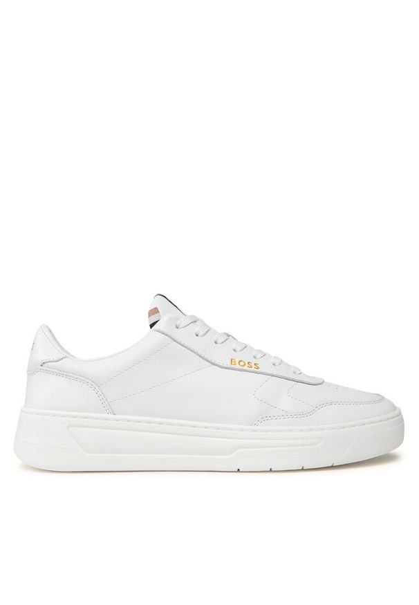 Sneakersy BOSS. Kolor: biały