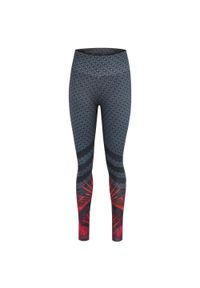 ZOOPLEMENTS - Legginsy damskie Loap Mirone XL – długie, z wysokim stanem, oddychające. Stan: podwyższony. Kolor: zielony, czerwony, fioletowy, wielokolorowy. Materiał: materiał. Długość: długie #1
