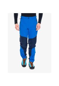 Spodnie softshell męskie Rab Torque Pants. Kolor: niebieski. Materiał: softshell