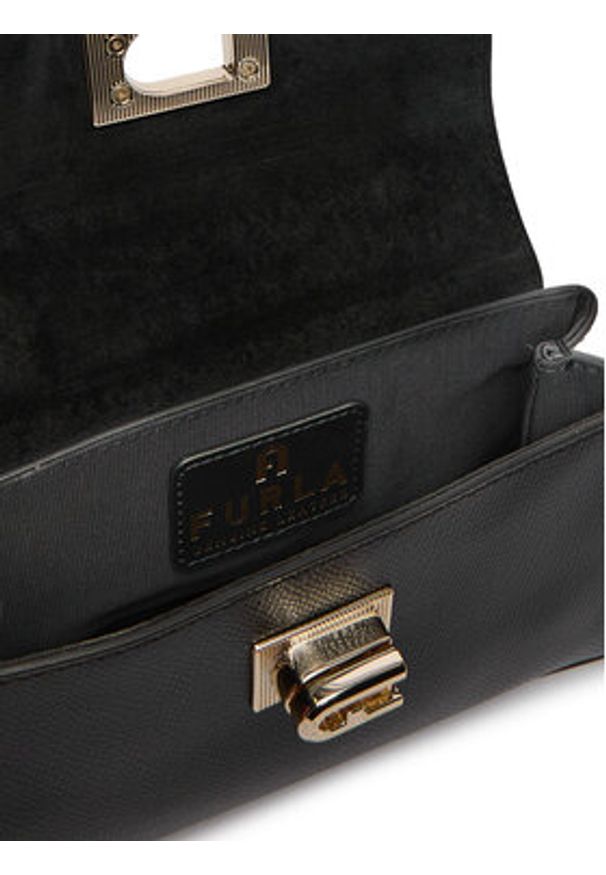 Furla Torebka 1927 Mini WE00423 ARE000 CN O6000 Czarny. Kolor: czarny. Materiał: skórzane