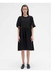 InWear Sukienka codzienna Kisumeiw 30108509 Czarny Loose Fit. Okazja: na co dzień. Kolor: czarny. Materiał: bawełna. Typ sukienki: proste. Styl: casual